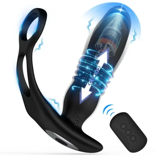 Jackhammer 3-in-1 Thrusting Anal Vibrator - Image 4