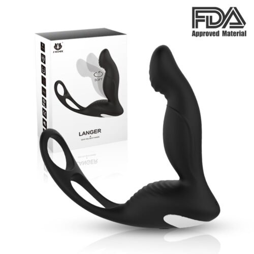 Men's Prostate Vibrator & Cock Ring - Image 4