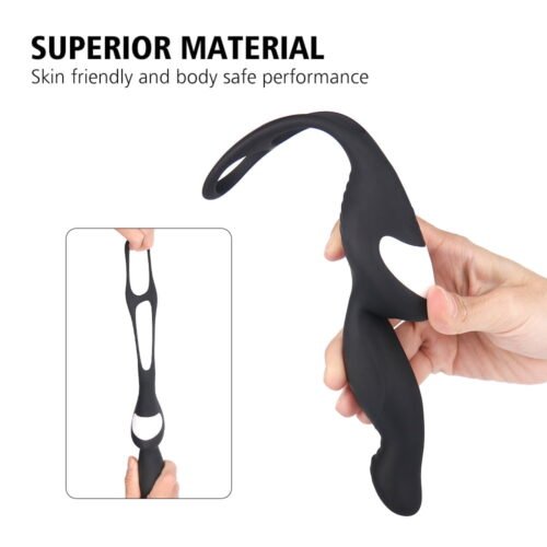 Men's Prostate Vibrator & Cock Ring - Image 5