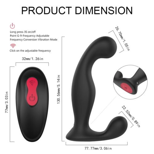 Prostate Vibrator With Remote Control - Image 7