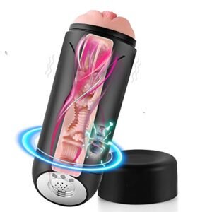 Electric masturbator for male oral sex 01