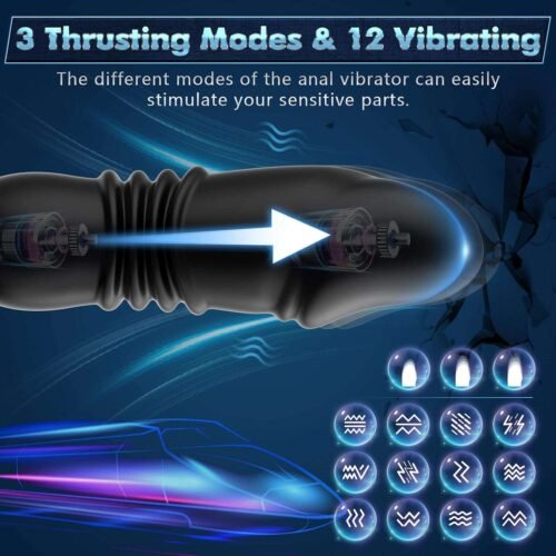 Jackhammer 3-in-1 Thrusting Anal Vibrator - Image 6