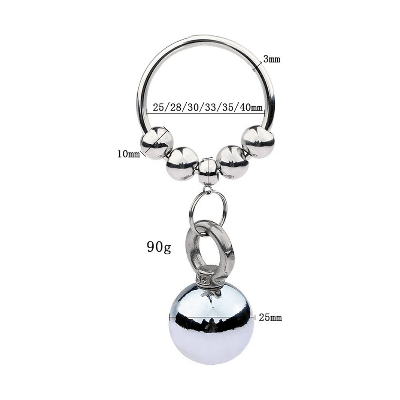 Heavy Ball Penis Ring - Image 3
